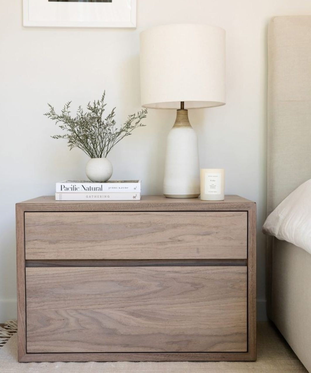 Vine Bedside Table - Oak