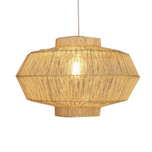 Lantern Sisal Pendant