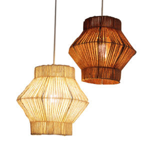Baby Lantern Woven Pendants
