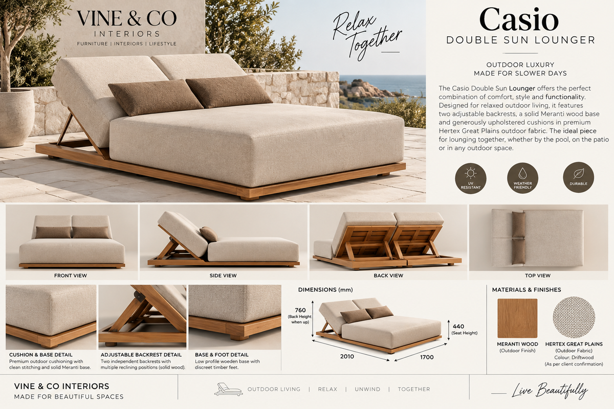 Casio Double Sun Lounger