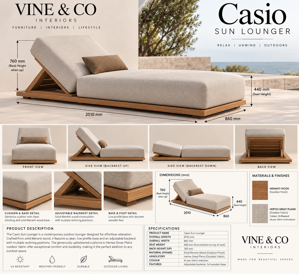 Casio Sun Lounger