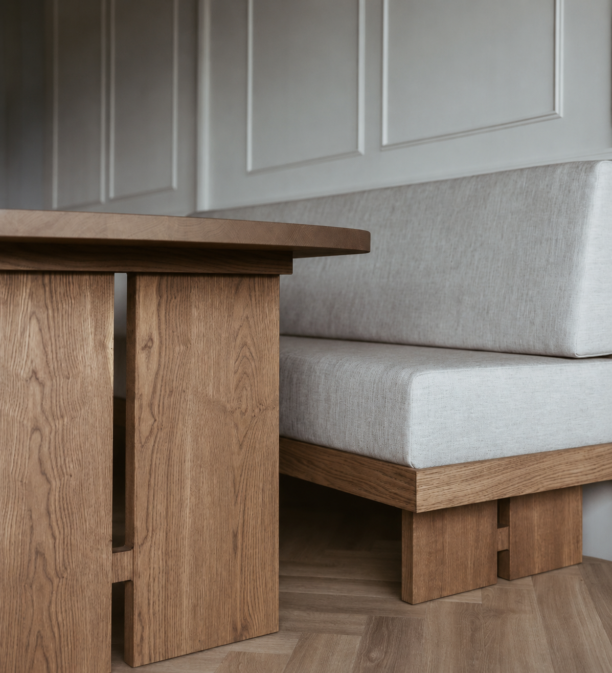 Nora Dining Table and Bench
