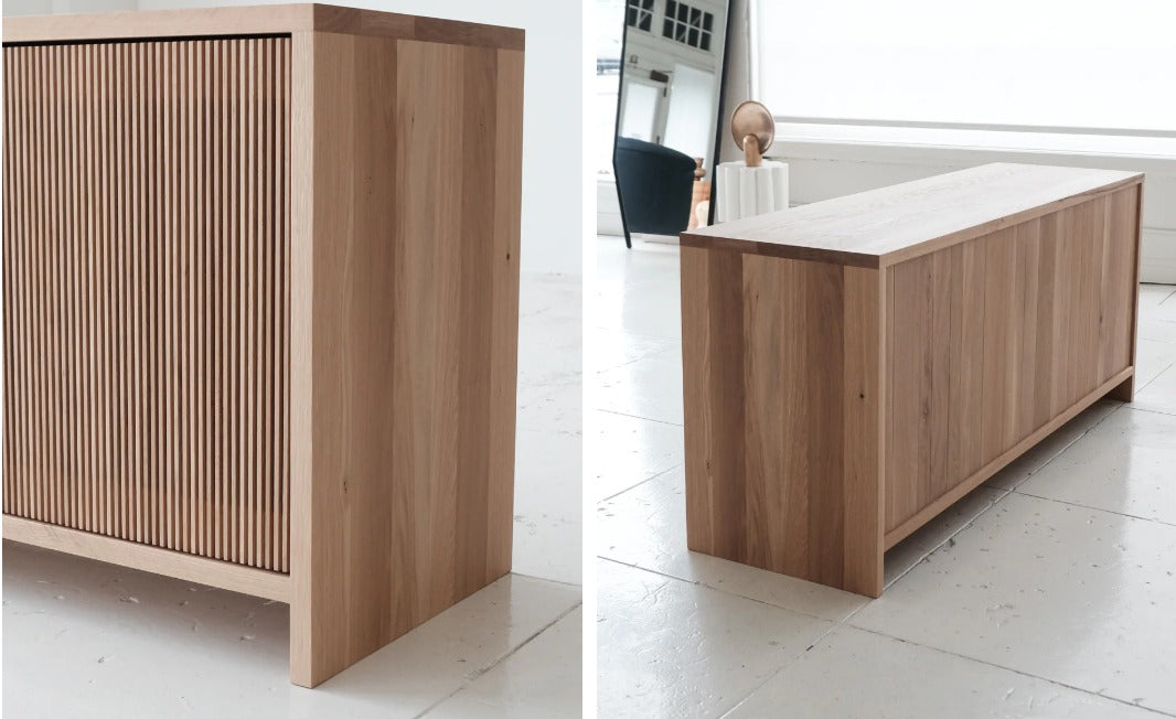 Una Oak Console
