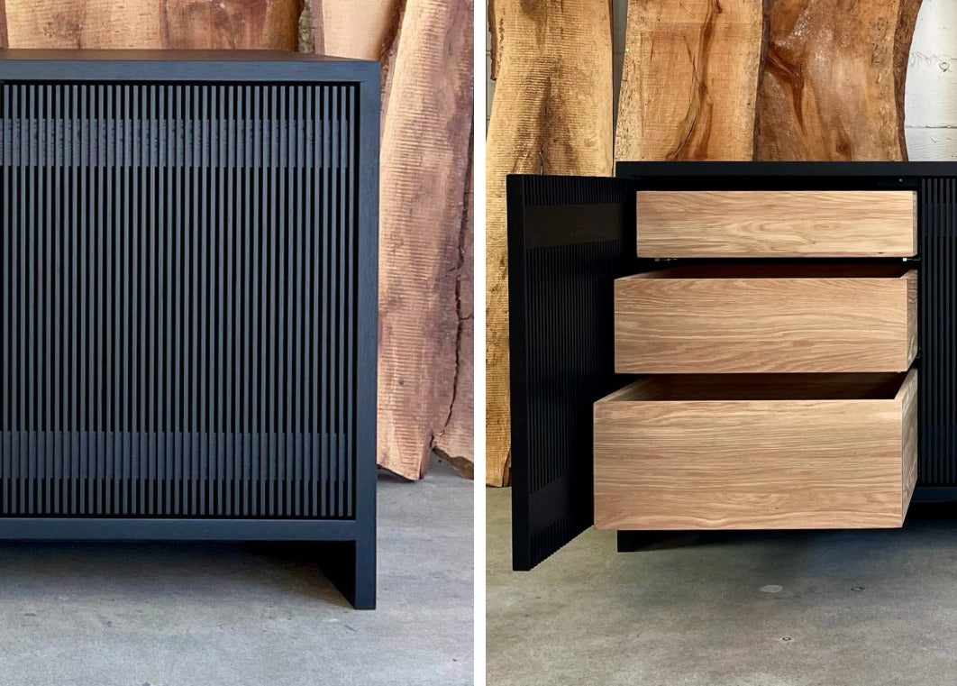 Una Oak Console