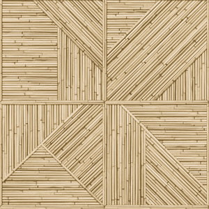 Bamboo Cabin Wallpaper