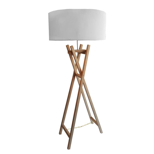 Easle Floor Lamp – Oak